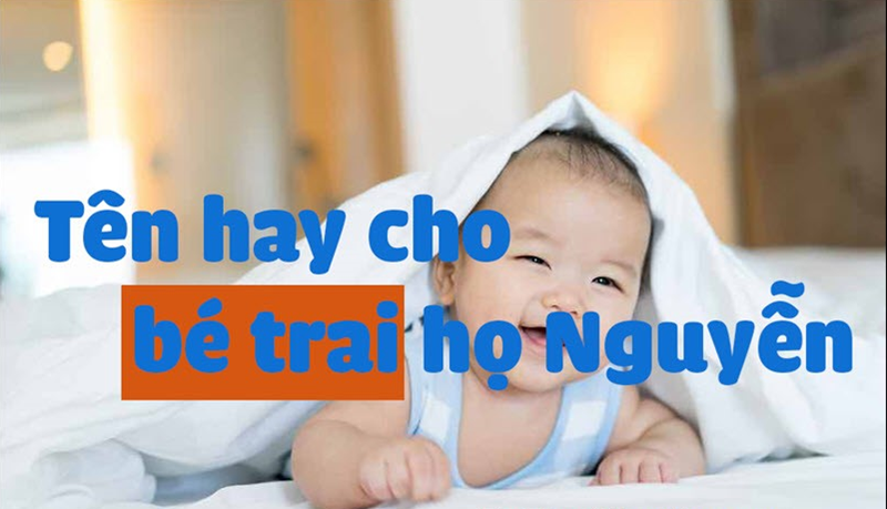 đặt tên con họ nguyễn