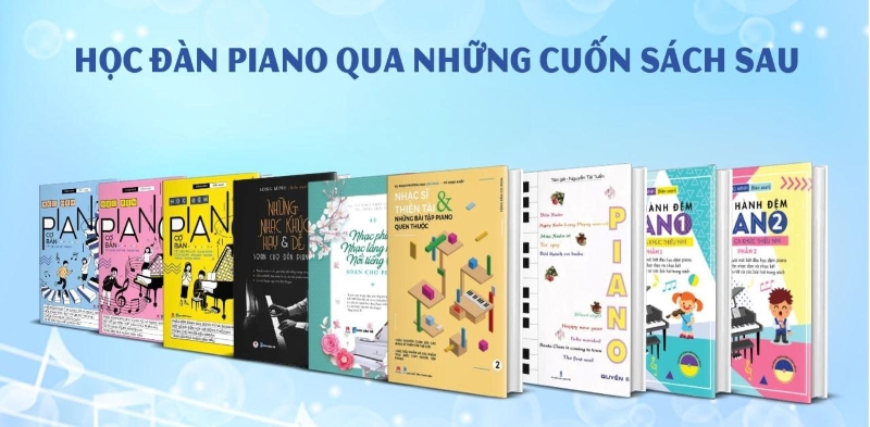 Mua sách học piano tại nhà sách