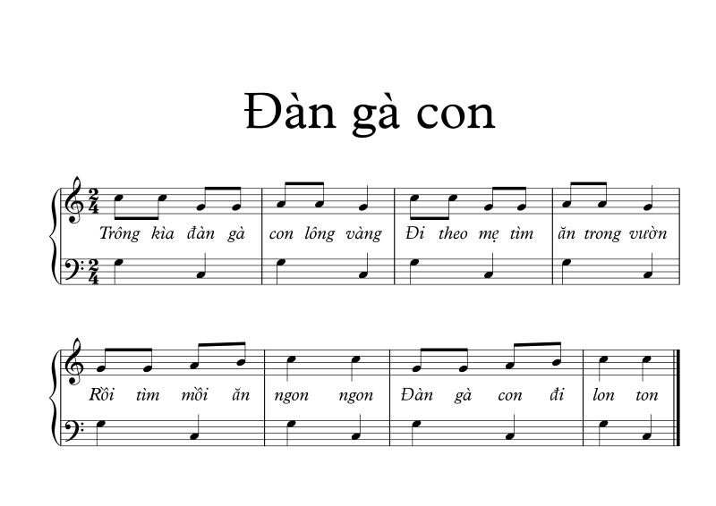 Tự học piano tại nhà qua bài hát hay