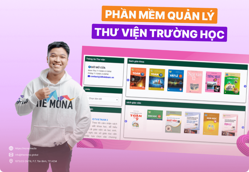 các phần mềm quản lý thư viện