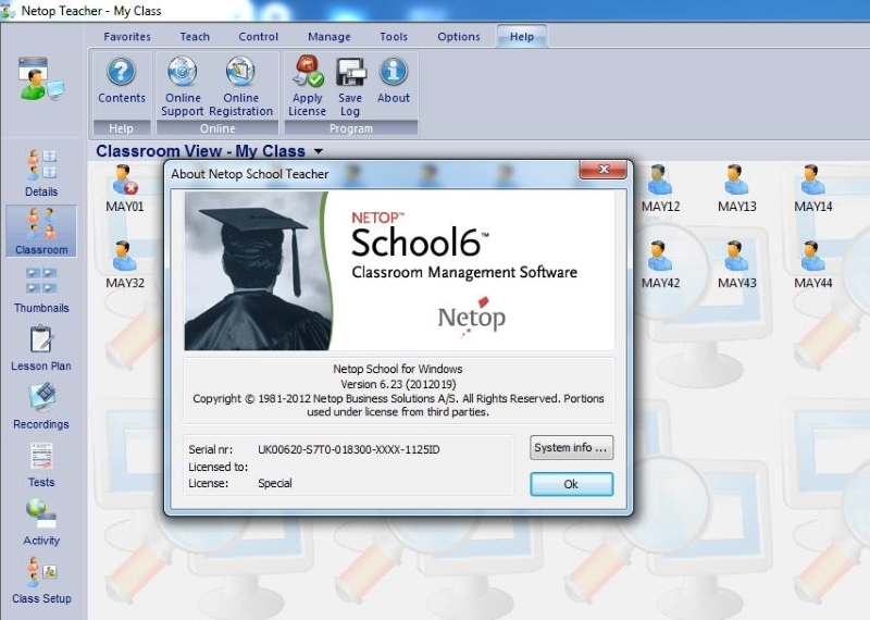 Phần mềm Netop School 