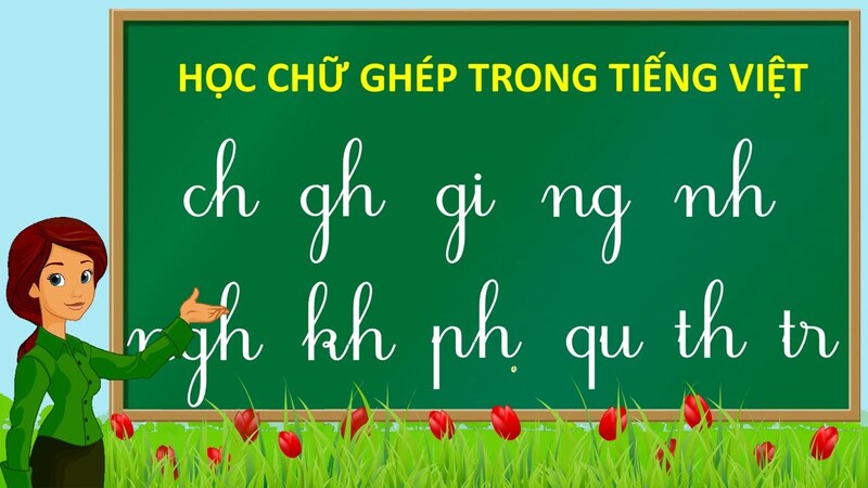 Hướng dẫn bé cách ghép vần các từ với nhau