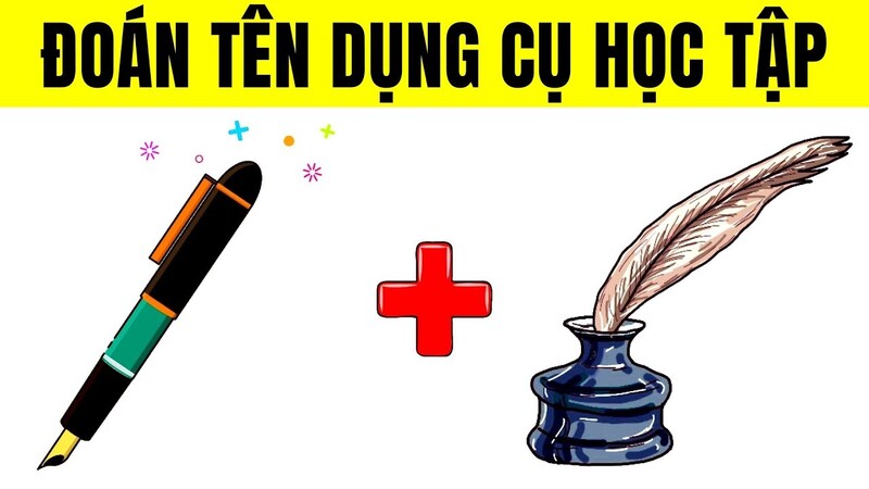 Đoán đáp án của các câu đồ về đồ dùng học tập