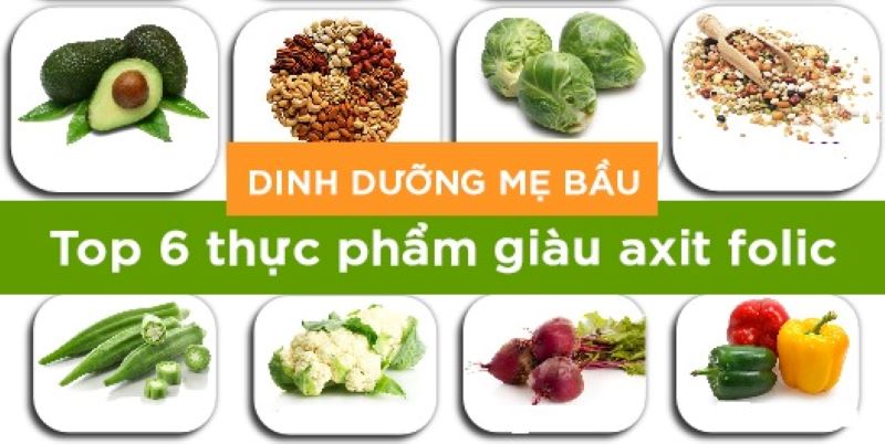 Axit folic là một trong những chất dinh dưỡng cần thiết cho mẹ bầu