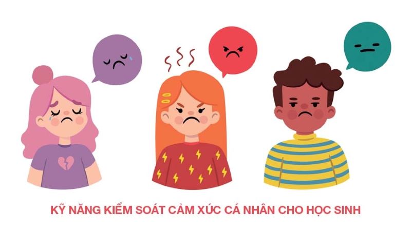 Việc kiểm soát cảm xúc của bản thân giúp bé dễ thích nghi với môi trường hơn