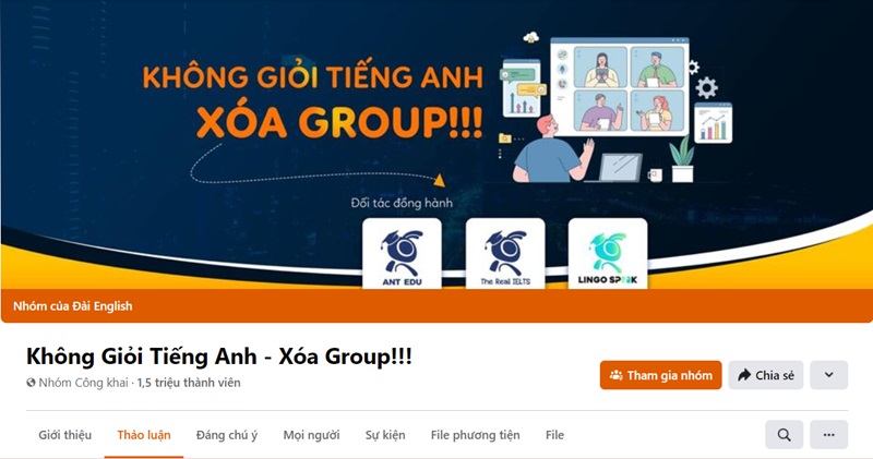 group học tiếng anh