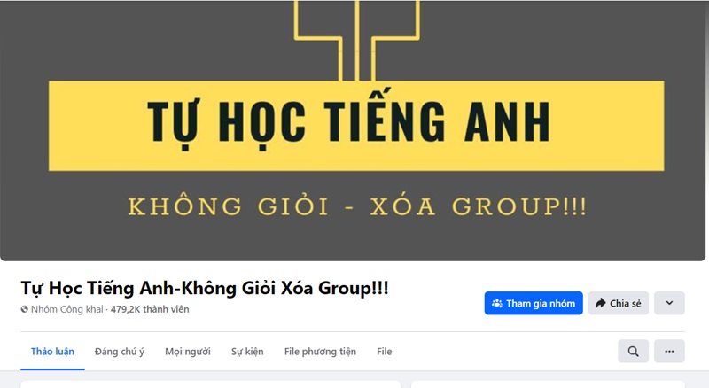 group học tiếng anh