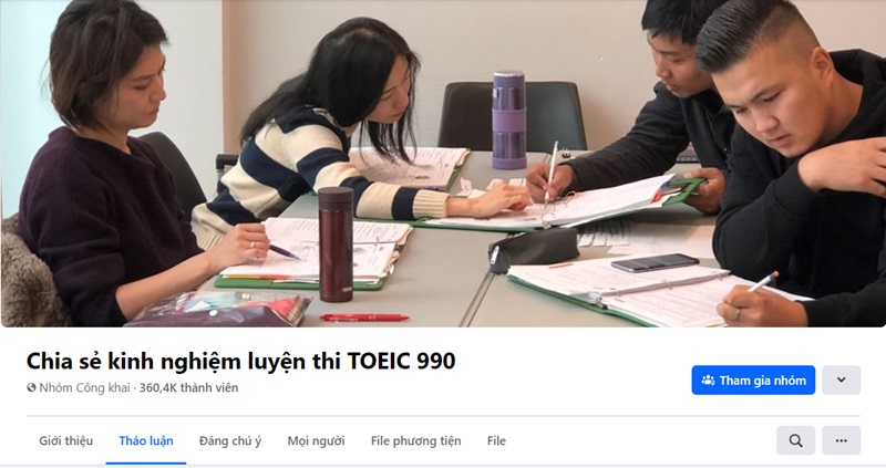 group học tiếng anh