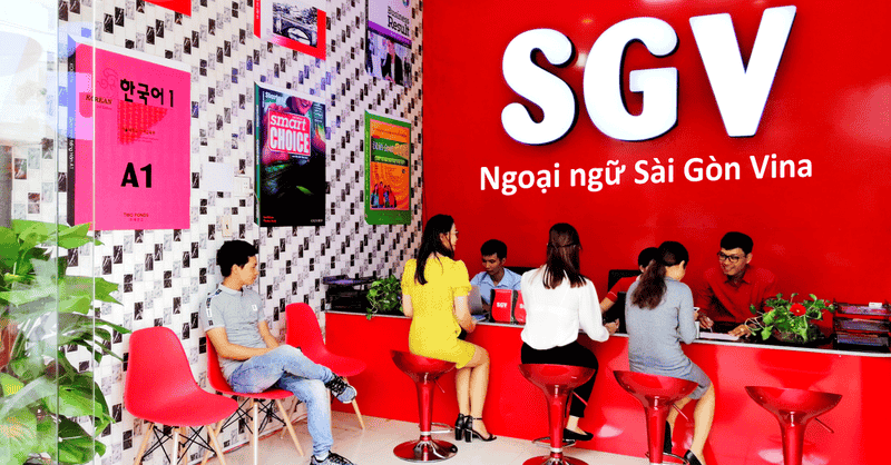 Trung tâm Ngoại Ngữ SGV chất lượng tại Bình Dương