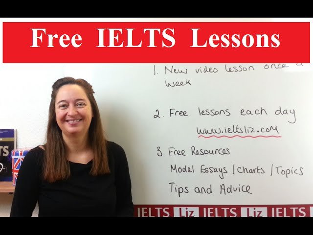 Các biểu tượng minh họa cho khóa học IELTS online cho người mới bắt đầu, thể hiện các kỹ năng luyện thi và học trực tuyến.