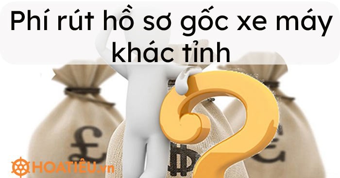 Cách tính lệ phí trước bạ khi mua xe máy cũ liên tỉnh