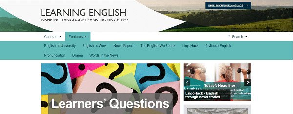 Danh sách các chuyên mục học tiếng Anh nổi bật của BBC Learning English