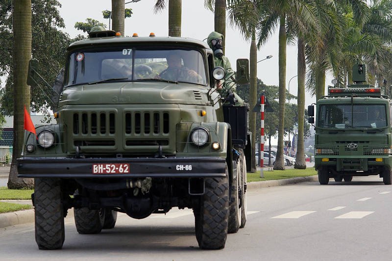 Hệ thống ký hiệu trên biển số xe quân đội