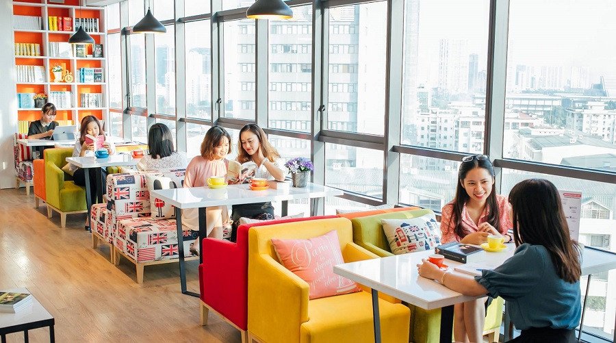 Hình ảnh minh họa cơ sở vật chất hiện đại tại Jaxtina, hỗ trợ đào tạo tiếng anh cho doanh nghiệp tphcm