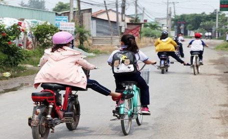 Hình ảnh mô tả các mức xử phạt vi phạm giao thông với xe đạp