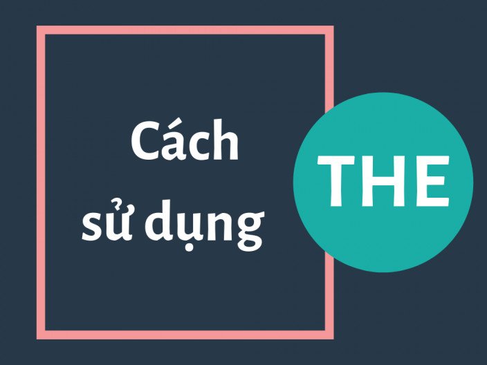 Minh họa các quy tắc sử dụng mạo từ the