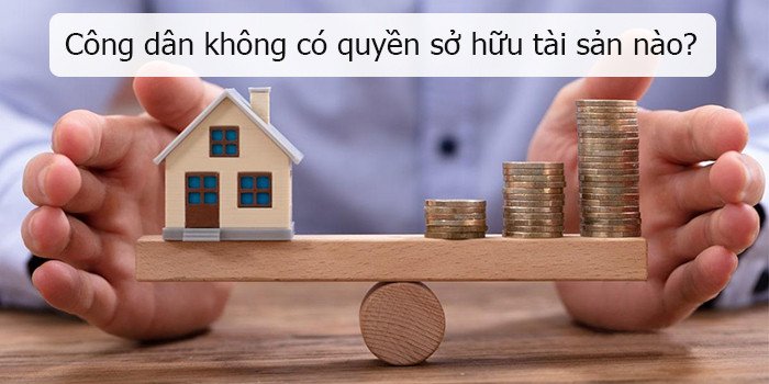 Minh họa tài sản công dân không có quyền sở hữu, đặc biệt là đất đai