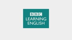 Mô tả giao diện trang web BBC Learning English, một chương trình học tiếng Anh trực tuyến miễn phí