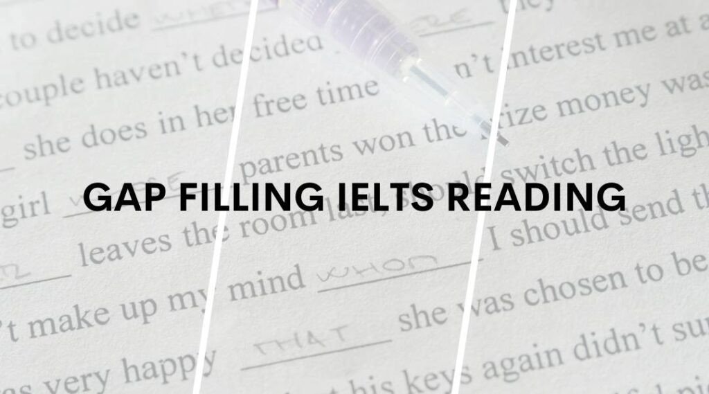 Người học tiếng Anh thực hành bài tập Reading Gap Filling IELTS trên máy tính