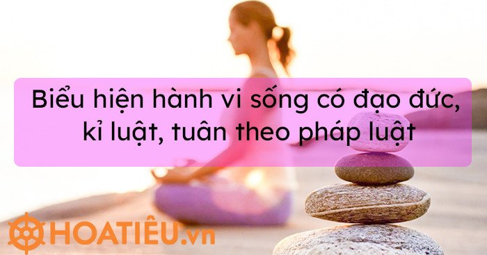 Người trẻ giúp đỡ người cao tuổi qua đường, thể hiện biểu hiện hành vi sống có đạo đức và trách nhiệm xã hội.