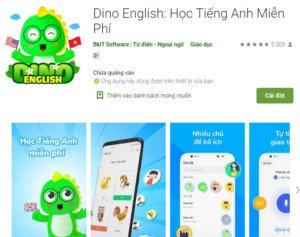Sử dụng ứng dụng để học tiếng Anh online free