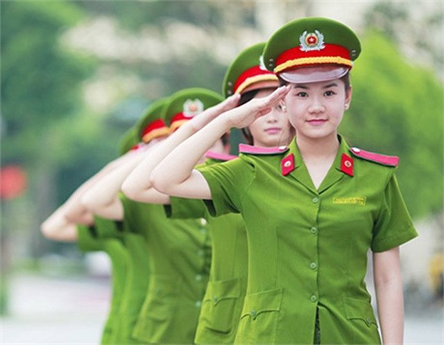 Tiêu chí dự thi ngành Công an cho ứng viên nữ