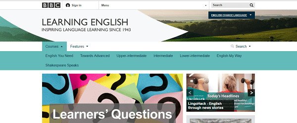 Tổng quan các khóa học tiếng Anh trên BBC Learning English