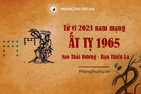 Tổng quan tử vi tuổi Ất Tỵ 1965 nam mạng 2023