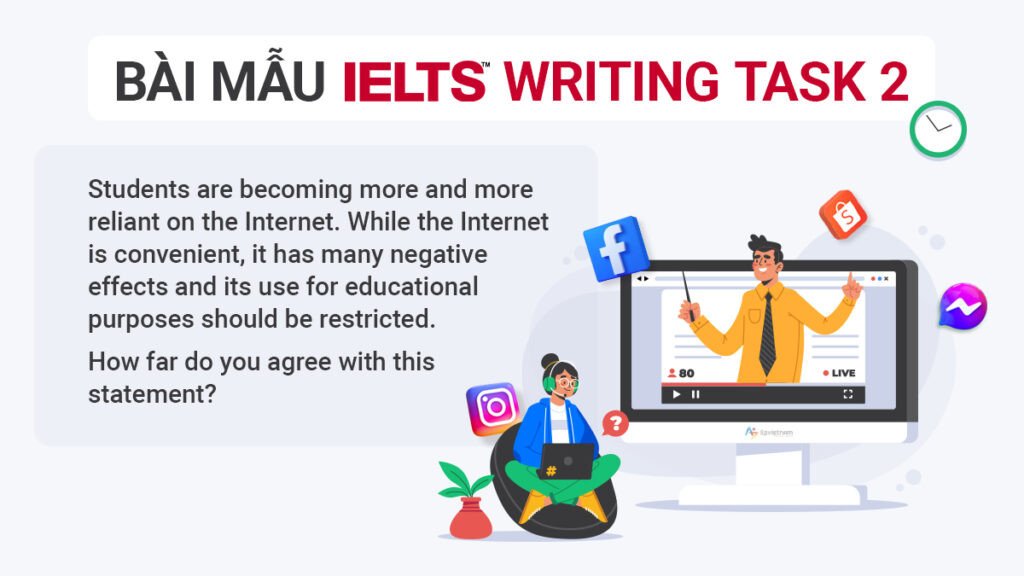 Ví dụ minh họa bài viết IELTS Writing Task 2 đạt Band 7