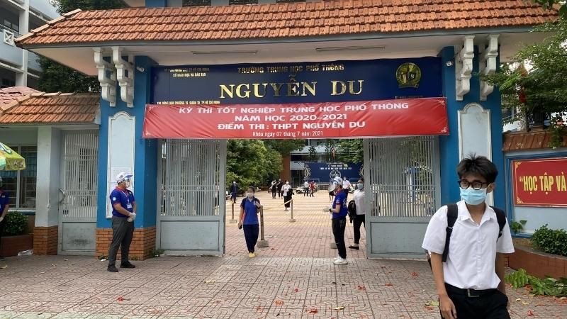 ảnh trường THPT Nguyễn Du