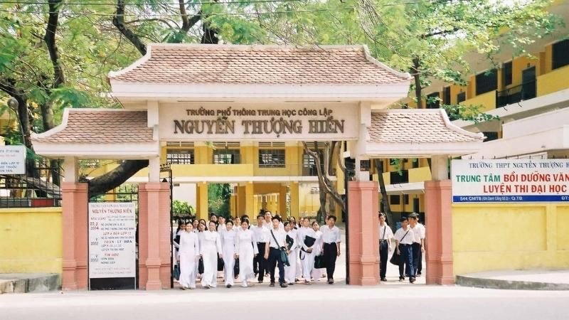 ảnh trường THPT Nguyễn Thượng Hiền