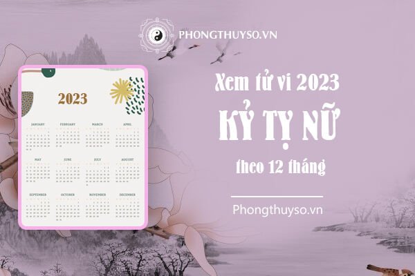 Biểu đồ thời gian minh họa vận hạn các tháng âm lịch năm 2023