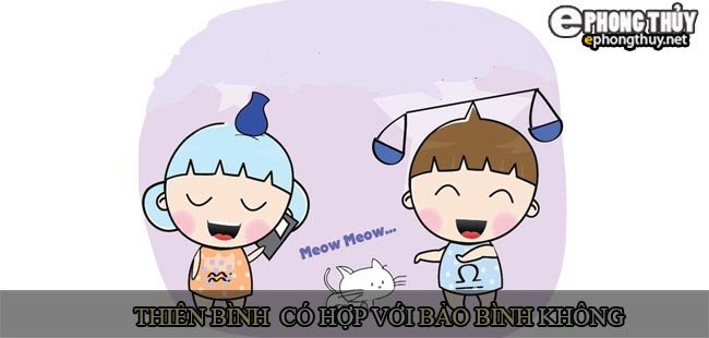 Biểu tượng cho sự tương hợp giữa Cung Thiên Bình và Cung Bảo Bình