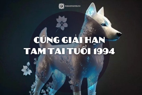 Các vật phẩm được chuẩn bị cho lễ cúng giải hạn