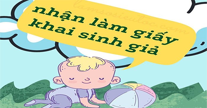 Cảnh báo về các dịch vụ làm giấy khai sinh giả trực tuyến và rủi ro pháp lý đi kèm