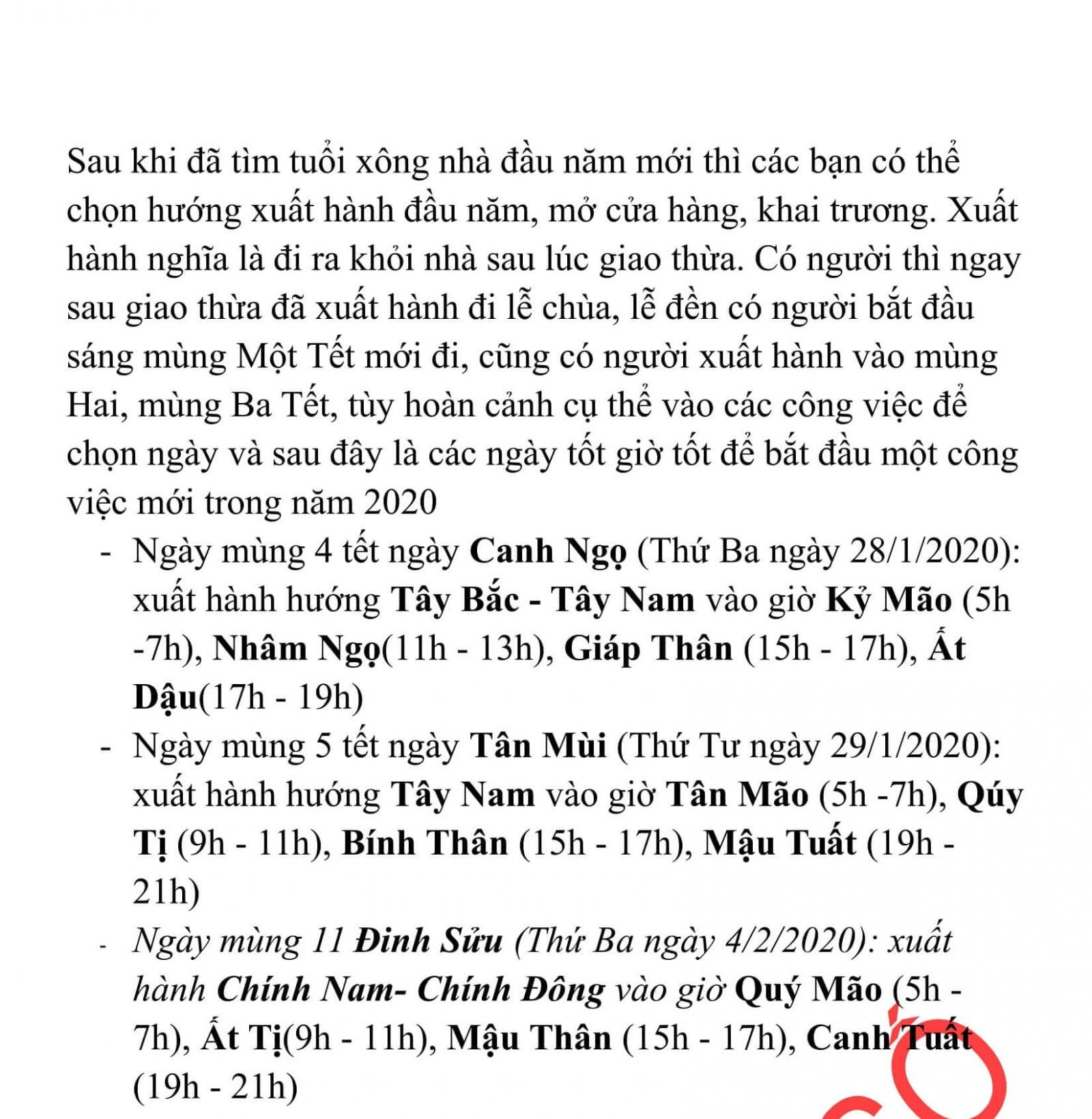 Chọn tuổi xông đất hợp mệnh cho gia chủ Quý Hợi 1983 năm Canh Tý