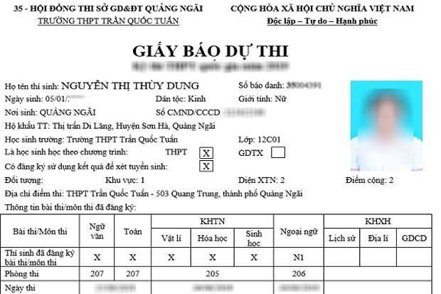Chuẩn bị hồ sơ dự thi tốt nghiệp THPT