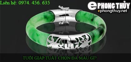 Đá Peridot và Emerald xanh lá cây phù hợp mệnh Hỏa tuổi Giáp Tuất 1994