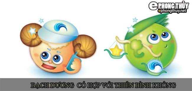 Hình ảnh đại diện cho sự kết nối giữa cung Bạch Dương và cung Thiên Bình