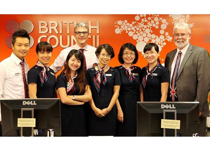 Hình ảnh giao diện British Council