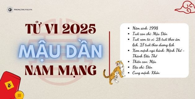 Hình ảnh minh họa cho tử vi tuổi Mậu Dần 1998 nam mạng trong năm 2025, thể hiện sự chiêm nghiệm về vận mệnh.