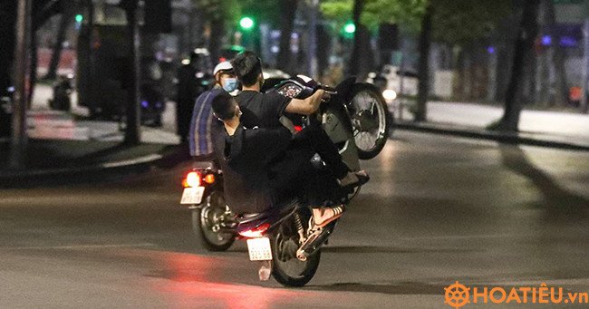 Hình ảnh minh họa phương tiện tham gia đua xe trái phép
