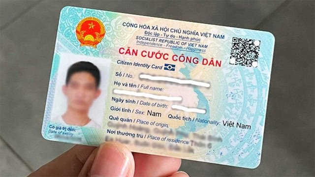 Hình ảnh minh họa quy trình đổi thẻ Căn cước công dân sai thông tin
