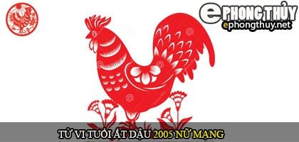 Hình ảnh minh họa tử vi trọn đời tuổi Ất Dậu 2005 nữ mạng