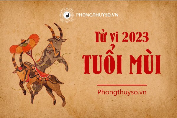 Hình ảnh minh họa vận trình tử vi tuổi Mùi năm 2023