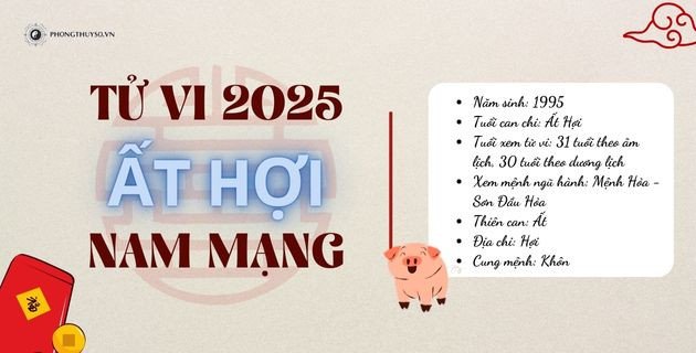 Hình minh họa nam mạng tuổi Ất Hợi đang suy ngẫm về vận số năm 2025