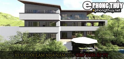 Hình minh họa việc xem tuổi Ất Tỵ xây nhà theo phong thủy năm 2025