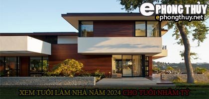 Hình minh họa xem tuổi Nhâm Tý xây nhà năm 2024 theo phong thủy