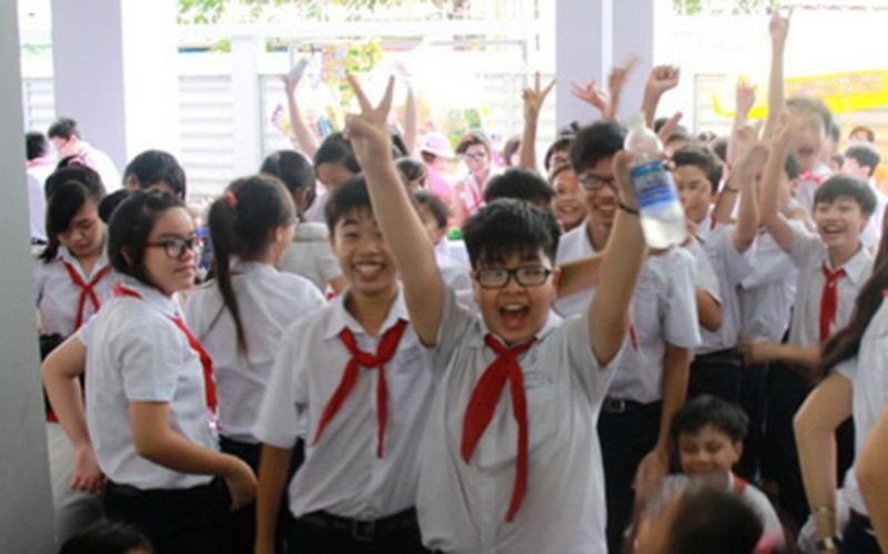 Học sinh cấp Trung học Cơ sở từ lớp 6 đến lớp 9