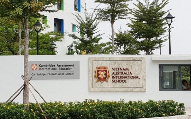 Học sinh học tập tại trường tiểu học quốc tế Việt Úc